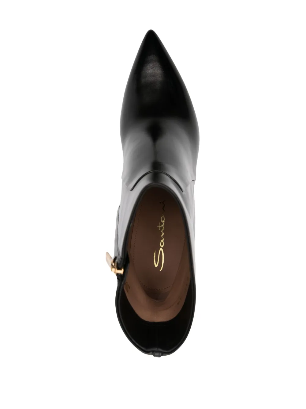 Santoni 90mm leather ankle boots | Shoes | Image 4