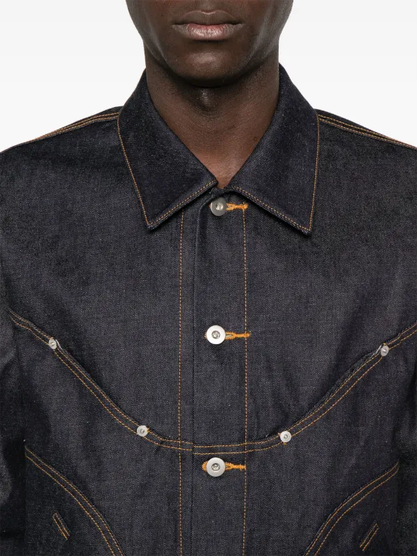 SAGE NATION Jiji Denim Jacket - Farfetch