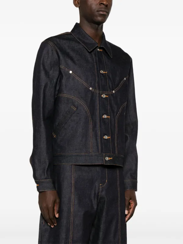 SAGE NATION Jiji Denim Jacket - Farfetch