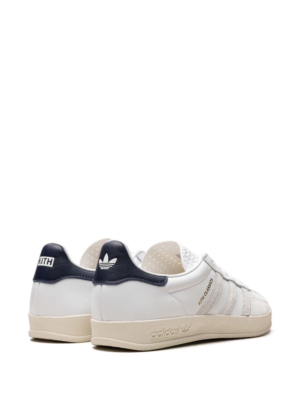 Shop Adidas Originals X Kith Gazelle Indoor Sneakers In White