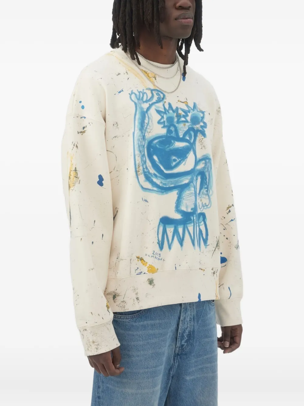 DOMREBEL Jerry sweatshirt Beige