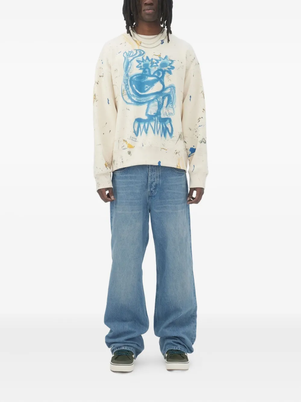 DOMREBEL Jerry sweatshirt Beige