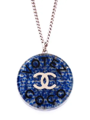 Coco chanel deals cc necklace