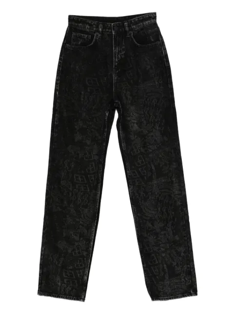 Ksubi Playback Graf logo-pattern jeans