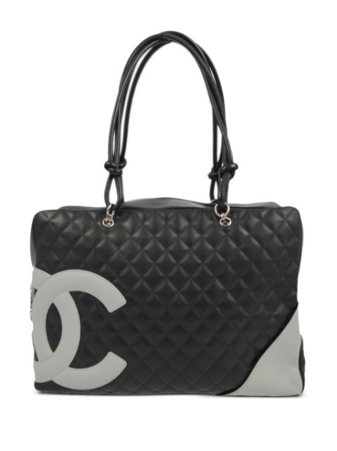 Affordable HOT SALE CHANEL 2005 Cambon Ligne handbag Women