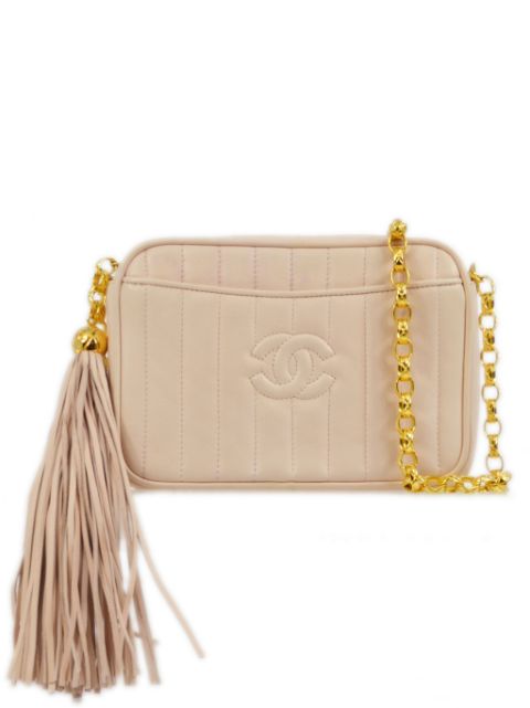 CHANEL 1992 Mademoiselle Fringe shoulder bag Women