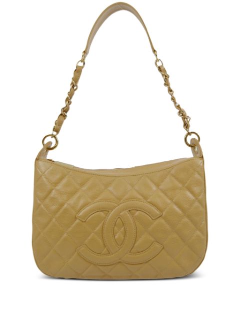 Cheap HOT SALE CHANEL 2005 diamond-quilted shoulder bag Women