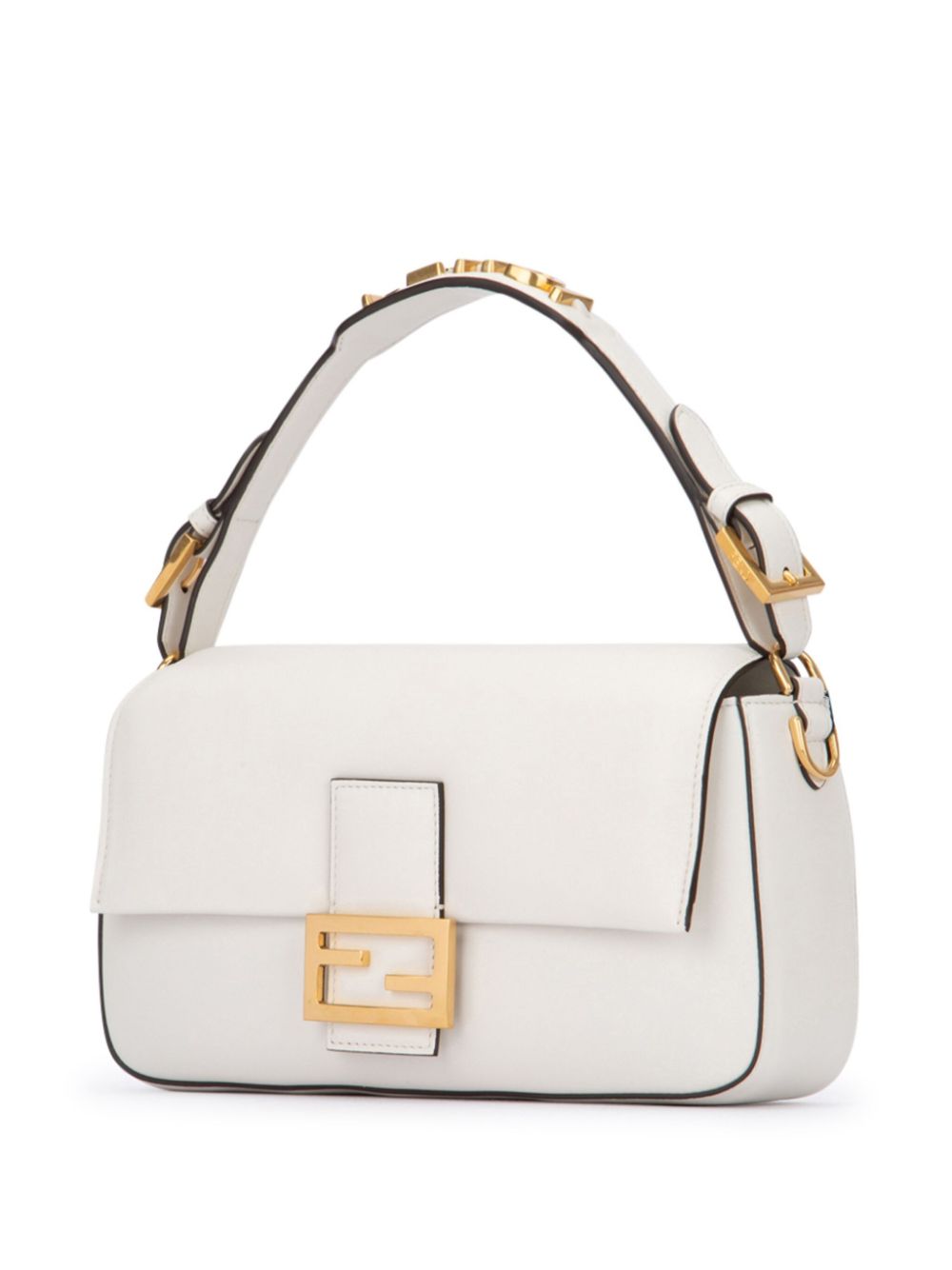 FENDI Baguette leather shoulder bag