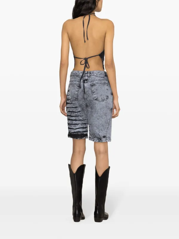 Masha Popova ズボン Ash Blue Bandana Top £150 - Masha Popova
