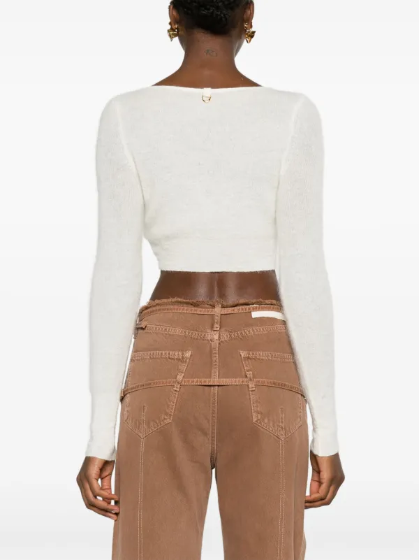 Jacquemus Le Cardigan Alzou Cropped Jacket | Neutrals | FARFETCH