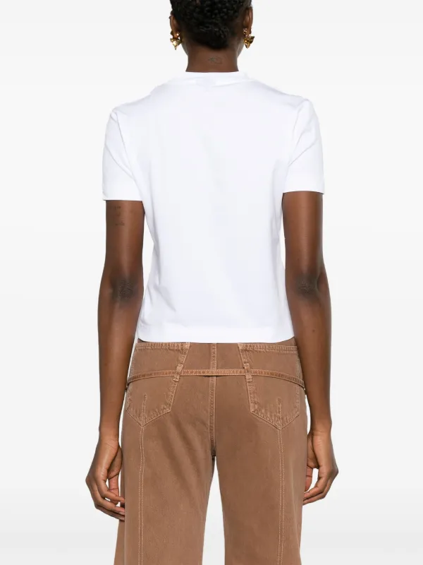 Jacquemus The Gros Grain T-shirt | White | FARFETCH