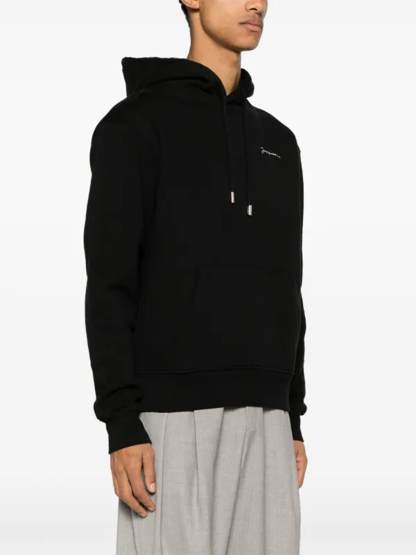 Jacquemus Le Sweatshirt Brodé Hoodie - Farfetch