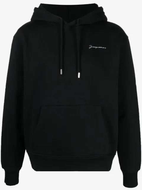 Jacquemus hoodie con logo bordado