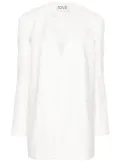 TOVE Saunders open-front blazer - White