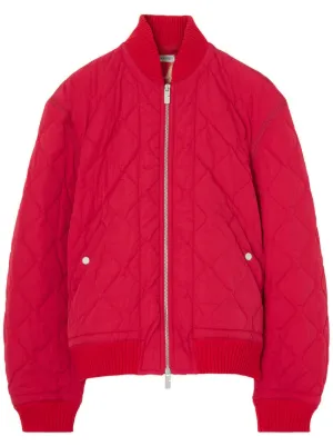 Burberry men's quilted deals bomber jacket