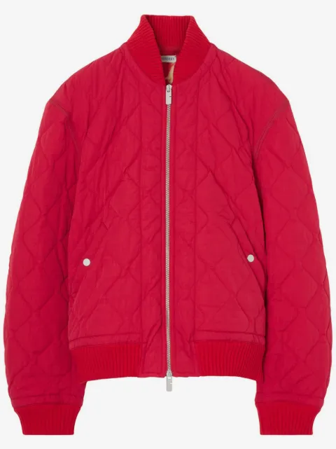Burberry quilted bomber jacket