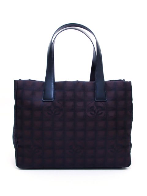 Affordable HOT SALE CHANEL 2004-2005 CC Travel Line tote bag Women