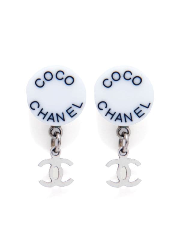 2007 CC drop earrings