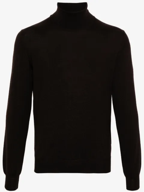 Fileria roll-neck virgin wool jumper