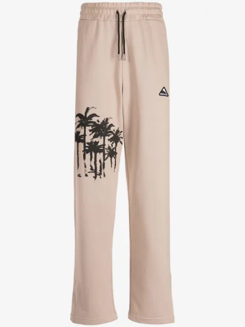 Mauna Kea logo-appliqué cotton track pants