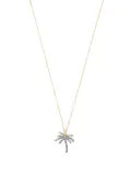 MAOR 18kt yellow gold Paradisa sapphire pendant necklace