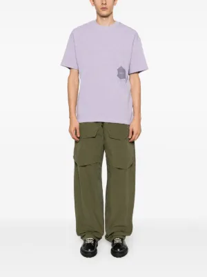 Tシャツ・カットソー OBJECTS IV LIFE 'Waffle' T-shirt Green OBJ00310131 Objects IV Life waffle t-shirt - Green - Men | OBJ00310131OLSPY