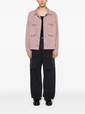 【関税込み】Objects IV Life ブルー Four Pocket ジャケット OBJECTS IV LIFE multi-pocket Shirt Jacket | Blue | FARFETCH