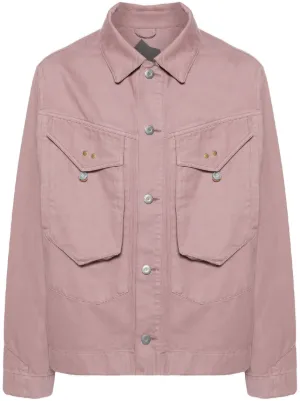 Acne Studios Washed Logo Jacket | Black | FARFETCH CA