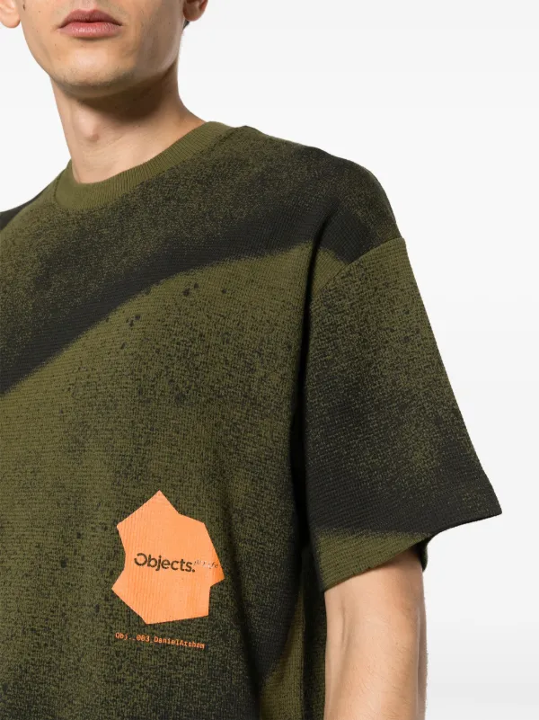 Tシャツ・カットソー OBJECTS IV LIFE 'Waffle' T-shirt OBJECTS IV LIFE Waffle logo-print Cotton T-shirt | Green