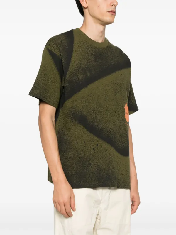Tシャツ・カットソー Objects IV Life FW23 'Waffle' T-shirt (OBJ00310131 OLSPY) OBJECTS IV LIFE Waffle logo-print Cotton T-shirt | Green