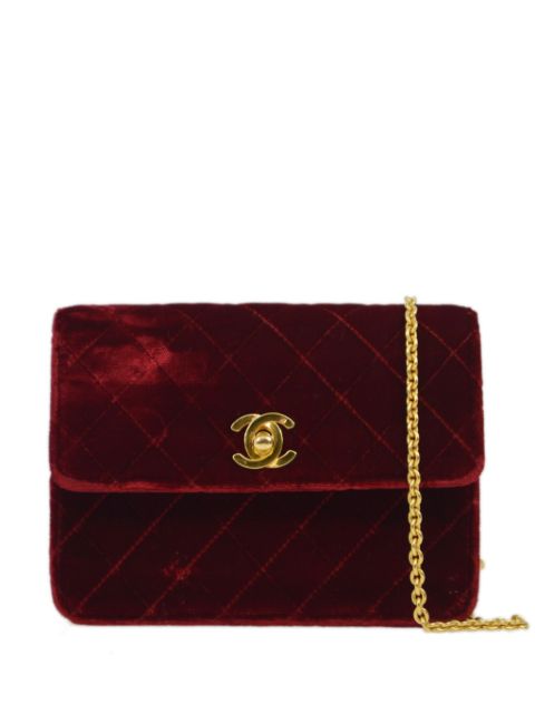 CHANEL 1995 Classic Flap Micro shoulder bag Women