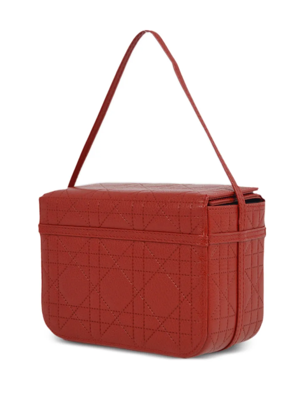 Christian Dior 2007 pre-owned Cannage-quilted handbag - Rood