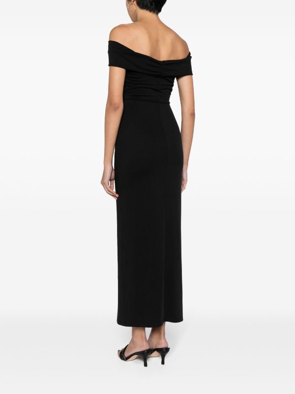 Acler Alberton off shoulder Maxi Dress Farfetch