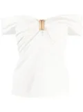 Acler Alberton off-shoulder top - White