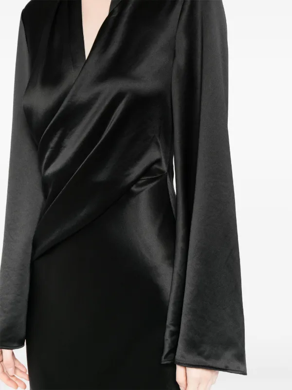 Acler Picadilly Satin Dress - Farfetch