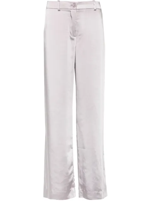 P.A.R.O.S.H. pantalon droit à fini satiné