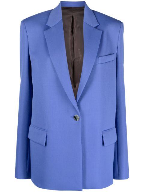 The Attico single-breasted wool blazer Women