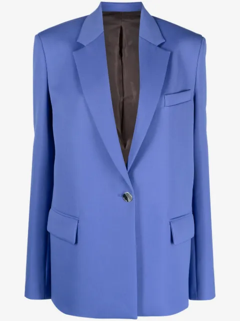 The Attico single-breasted wool blazer