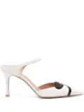 Malone Souliers Bonnie 80mm leather mules - White