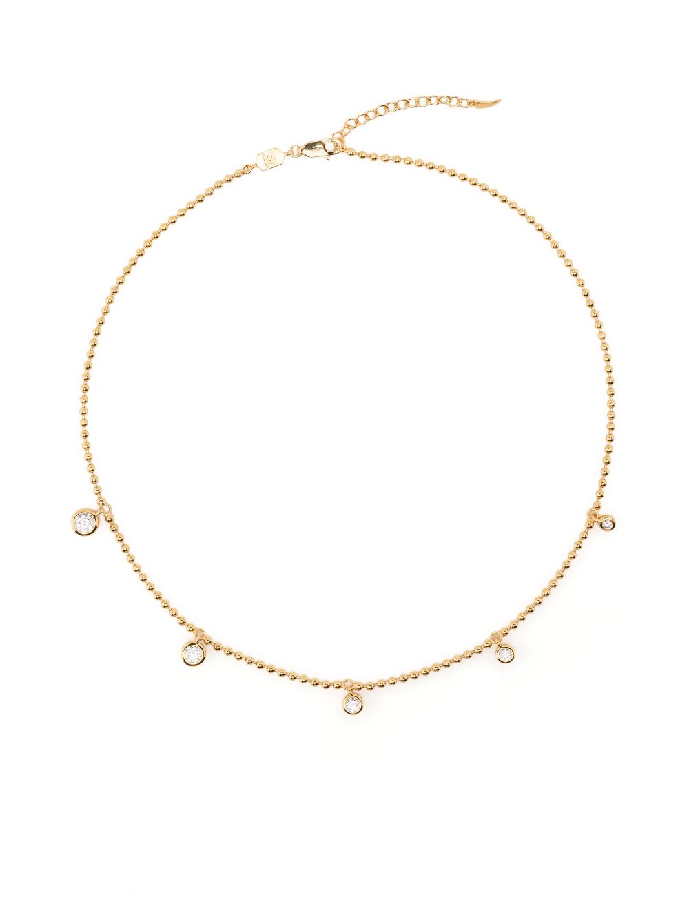 Missoma Interstellar Drop ball-chain Necklace - Farfetch