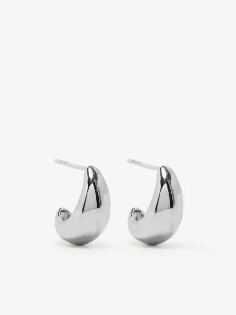 Missoma Savi Dome polished hoop earrings