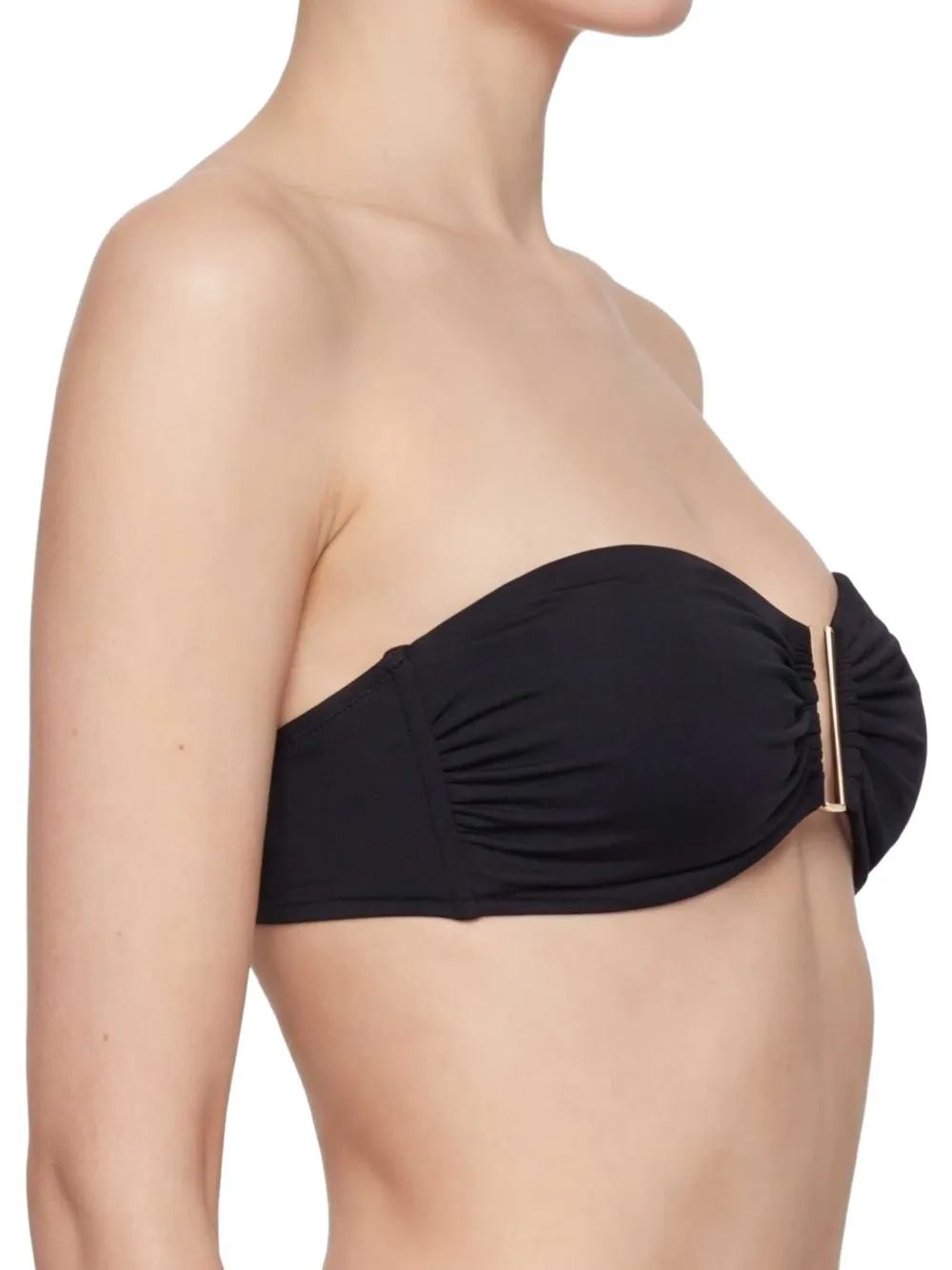 Melissa Odabash Barcelona bandeau bikinitop Zwart