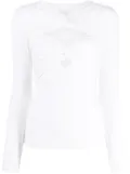 Acler Redland cut-out top - White