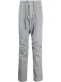 James Perse drawstring straight-leg trousers - Blue