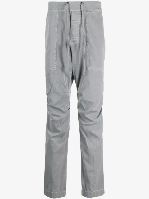 James Perse pantalones rectos con cordones en la pretina