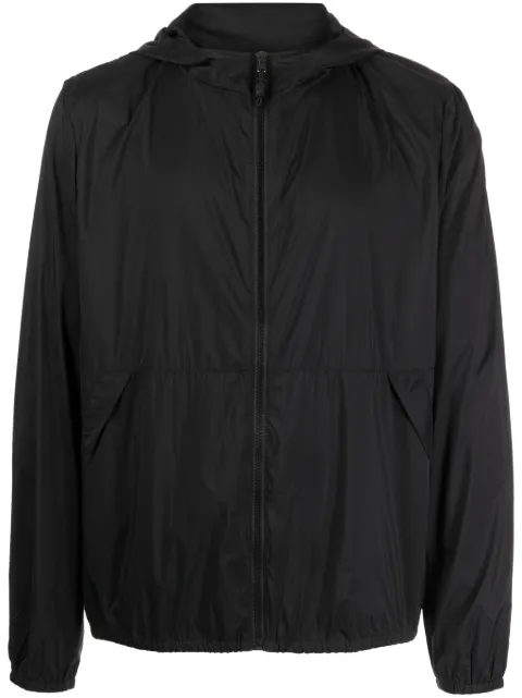 James Perse zip-up hooded windbreaker jacket