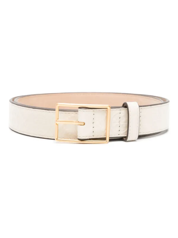 White tory burch belt sale