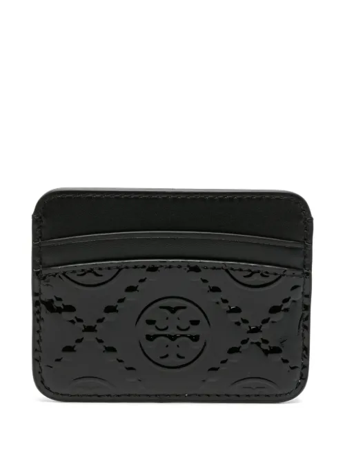 Porte-carte à logo monogrammé - Tory Burch - Modalova