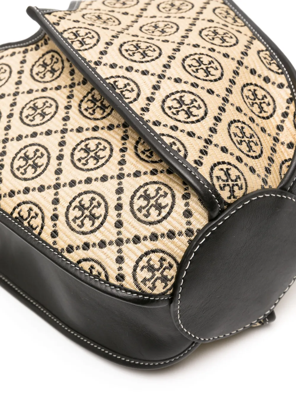 Tory Burch T-monogram Lampshade kleine shopper Beige
