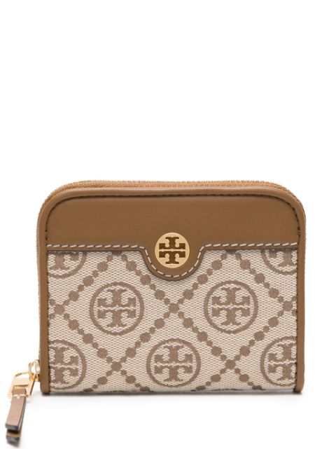 Tory Burch Double-T zip-fastening wallet Women